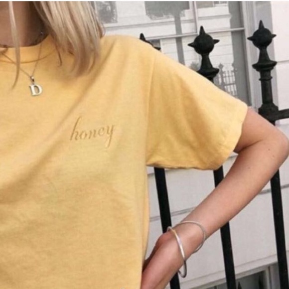 Brandy Melville Tops - 🦋LAST ONE Brandy Melville Honey T-shirt